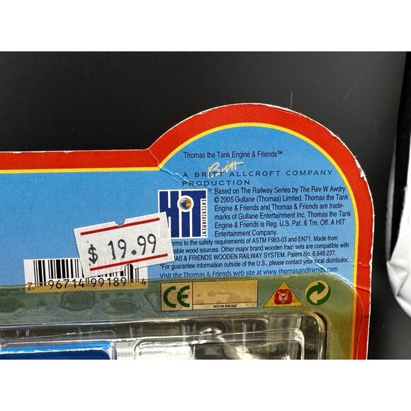 NWT Spencer & Tender Thomas Wooden Railway Train NOS Learning Curve Engine 2005 - Picture 5 of 14